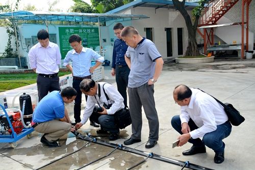 河北省农业厅土肥总站率队来我校考察